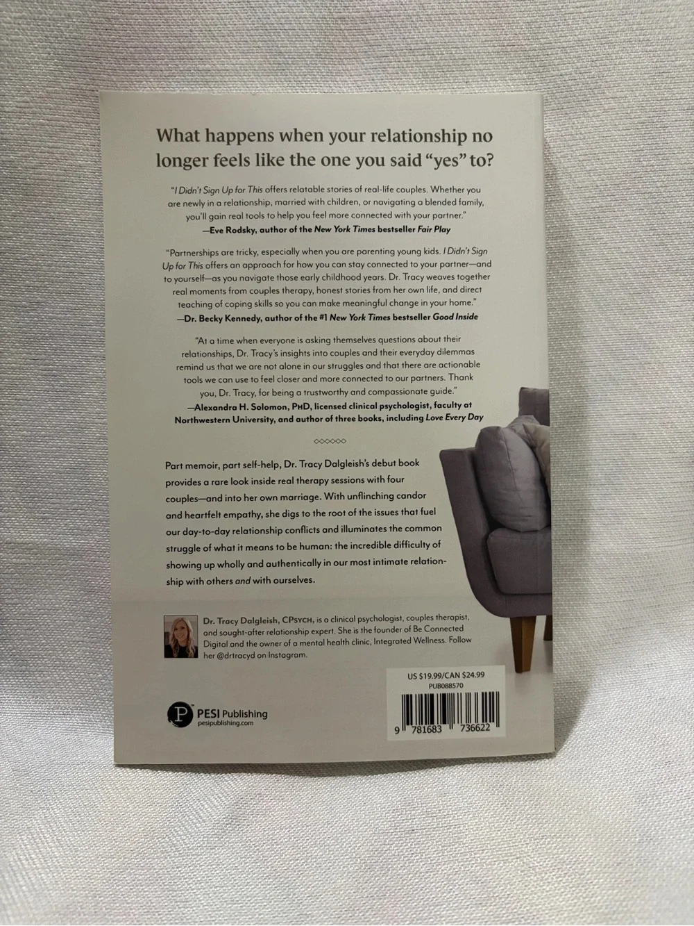 📚3/$15 I Didn’t Sign Up for This Dr. Tracy Dalgleish Relationship Self Help Book